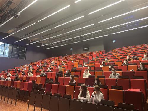 Welcome Event for the international exchange students of HSD at the main lecture hall